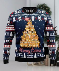 Meowy Catmas Ugly Christmas Sweater