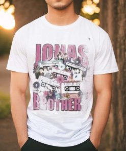 Merch Double Sided Jonas Brothers Tour Shirt Concert 2023 Retro Unisex Gift Jonas Brothers Cassette Shirts