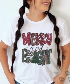 Merry And Bright Christmas T shirt