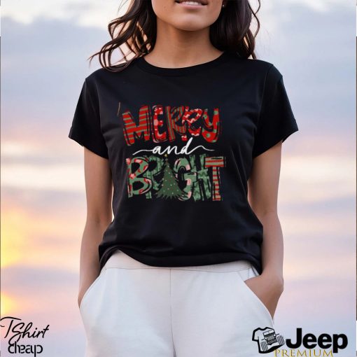 Merry And Bright Sweatshirt Christmas Sweatshirt