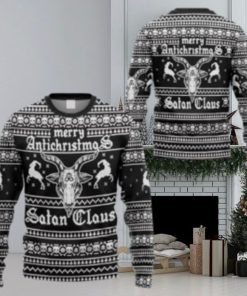 Merry Antichristmas Satan Claus Ugly Christmas Sweater