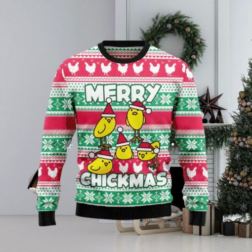 Merry Chickmas – Ugly Christmas Sweater