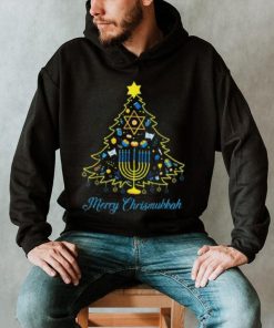 Merry Chrismukkah Christmas Tree Hanukkah Chanukah 2023 Unisex Shirt