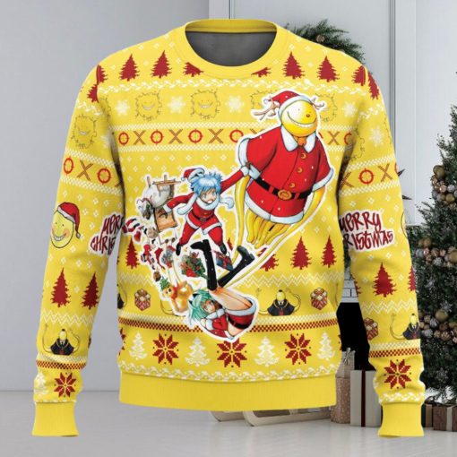 Merry Christmas Assassination Classroom Ugly Christmas Sweater