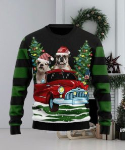 Merry Christmas Bulldog Ugly Christmas Sweater Gift For Men And Women