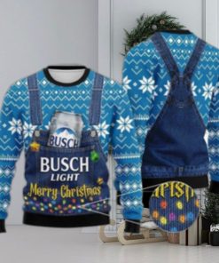 Merry Christmas Busch Light Ugly Sweater