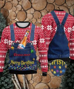 Merry Christmas Coors Light Ugly Christmas Sweater