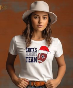 Merry Christmas Dallas Cowboys football Santa’s favorite team funny shirt