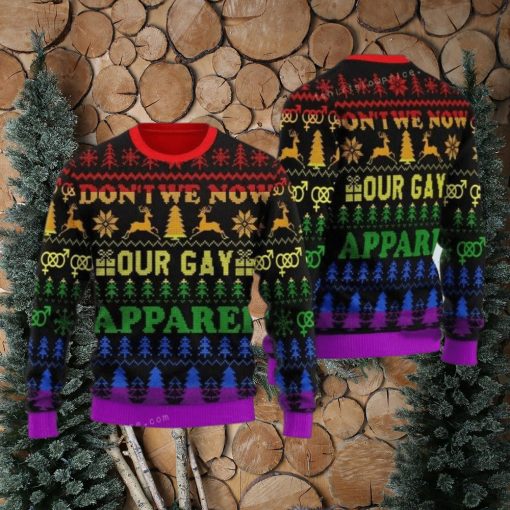 Merry Christmas Do Not We Now Our Gay For Womens Ugly Sweater