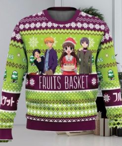 Merry Christmas Fruits Basket Funny Ugly Christmas Sweater Christmas Gift For Family
