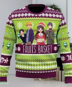 Merry Christmas Fruits Basket Ugly Christmas Sweater Funny Gift Ideas Christmas