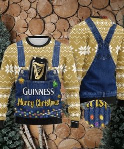 Merry Christmas Guinness Ugly Sweater Christmas Party