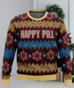 Merry Christmas Happy Pill Ugly Sweater