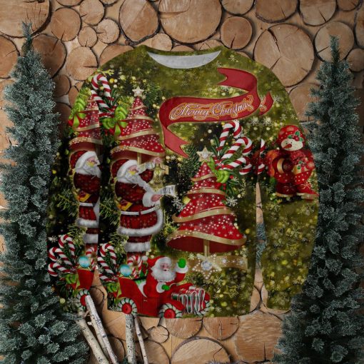 Merry Christmas Knitting Pattern Ugly Christmas Holiday Sweater