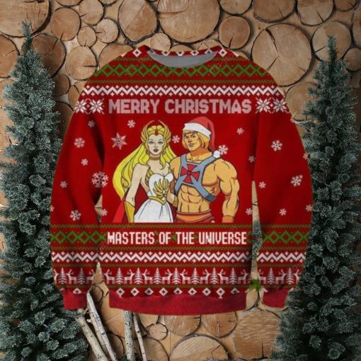 Merry Christmas Masters Of Universe 3D Ugly Sweater 3D Gift For Men And Women