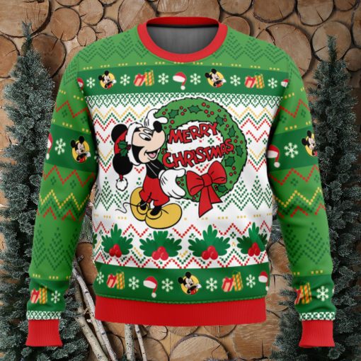 Merry Christmas Mickey Mouse Disney Ugly Christmas Sweater