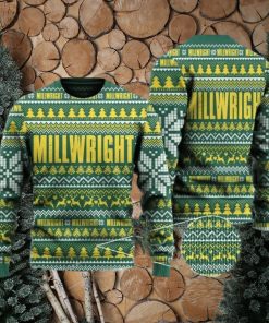 Merry Christmas Millwright Ugly Sweater For Woman