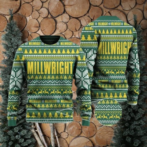 Merry Christmas Millwright Ugly Sweater For Woman