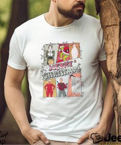 Merry Christmas Movie Characters Shirt