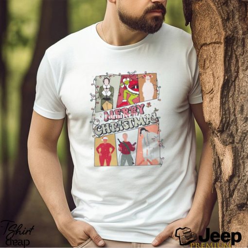 Merry Christmas Movie Characters Shirt