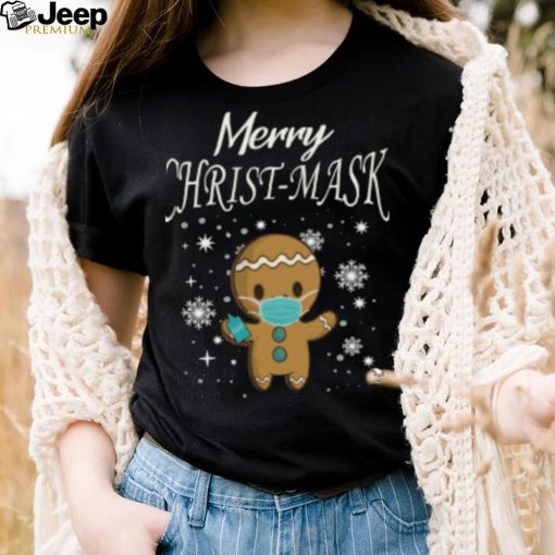 Merry Christmas  Quarantine Cookie Gingerbread’ Men’s T Shirt