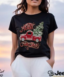 Merry Christmas Rustic Truck T Shirt