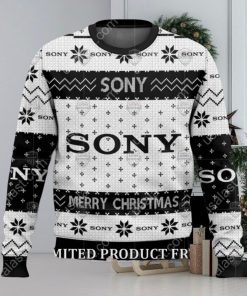 Merry Christmas Sony Camera Ugly Christmas Sweater