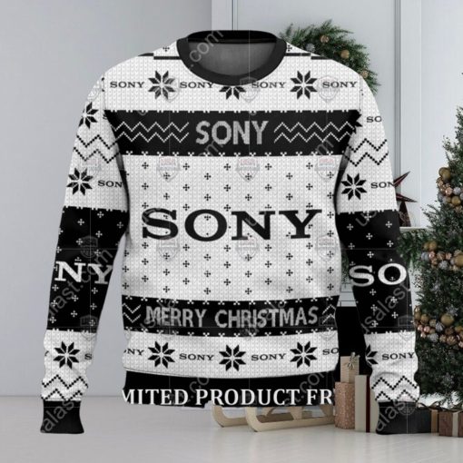 Merry Christmas Sony Camera Ugly Christmas Sweater