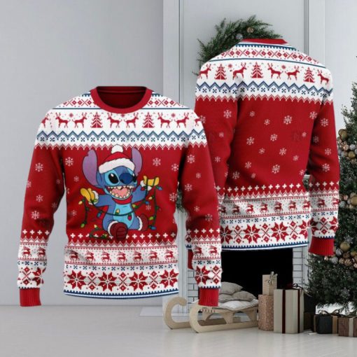 Merry Christmas Stitch Ugly Sweater Christmas