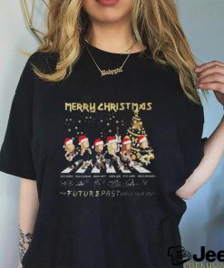 Merry Christmas The Future Past World Tour 2024 Signatures Shirt