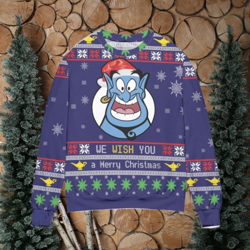 Merry Christmas The Magic Genie Lamp Ugly Christmas Sweater Christmas Gift For Men And Women