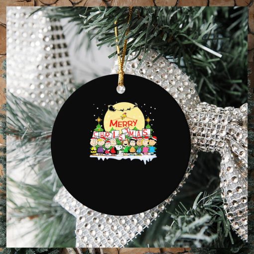 Merry Christmas The Peanuts Characters Ornament Christmas