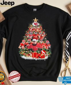 Merry Christmas Tree Team Sport Chiefs Shirt