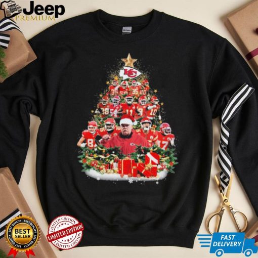 Merry Christmas Tree Team Sport Chiefs Shirt