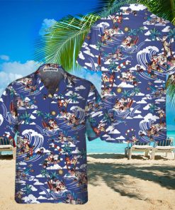 Merry Christmas Tropical Pattern Hawaiian Shirt