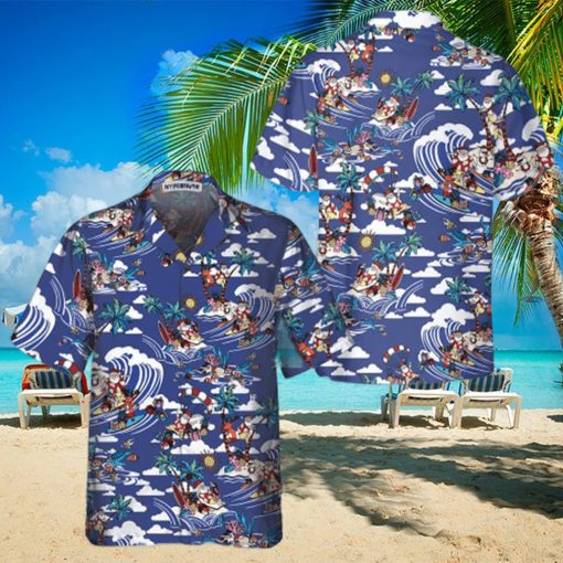 Merry Christmas Tropical Pattern Hawaiian Shirt