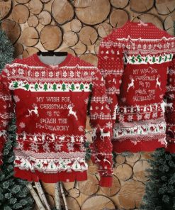 Merry Christmas Ugly Christmas Sweater Crochet New Gift For Men And Women Family Holidays