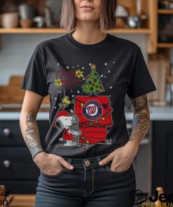 Merry Christmas Ugly Sweat Snoopy Washington Nationals Shirt