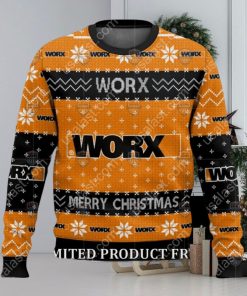 Merry Christmas Worx Power Tools Ugly Christmas Sweater