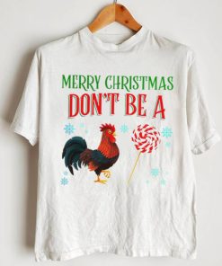 Merry Christmas don’t be a cock sucker snowflake shirt