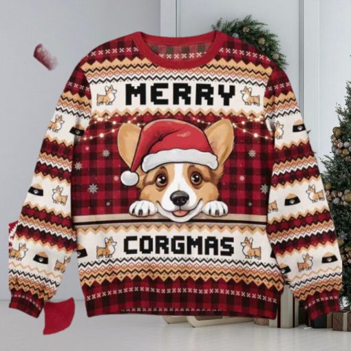 Merry Corgmas Christmas Ugly Sweater