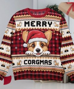 Merry Corgmas Personalized Ugly Sweater