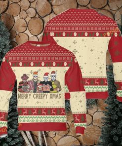 Merry Creepy Xmas Cute Ugly Christmas Sweater