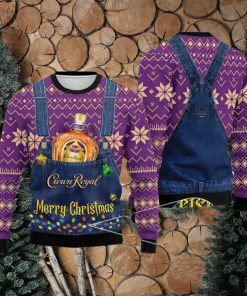 Merry Crown Royal Ugly Christmas Sweater For Men And Women