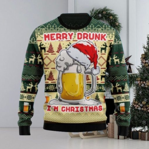 Merry Drunk I’m Christmas Beer Ugly Christmas Sweater