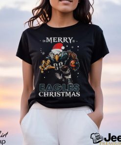 Merry Eagles Christmas T Shirt