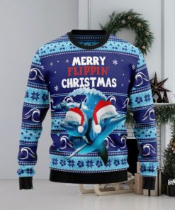 Merry Flippin’s Ugly Christmas Sweater Gift For Men Women