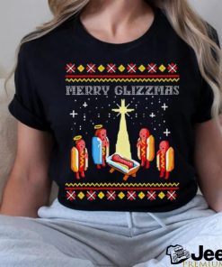 Merry Glizzmas Tacky ugly Christmas shirt