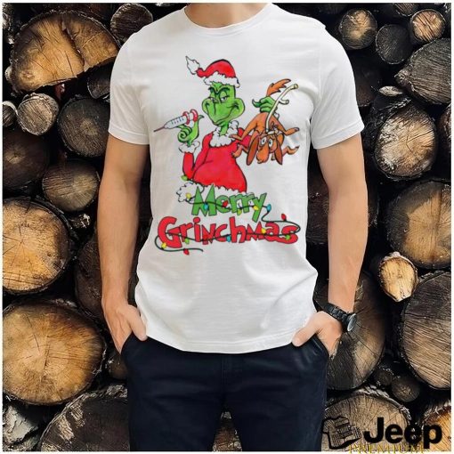 Merry Grinchmas Nurse merry Christmas shirt