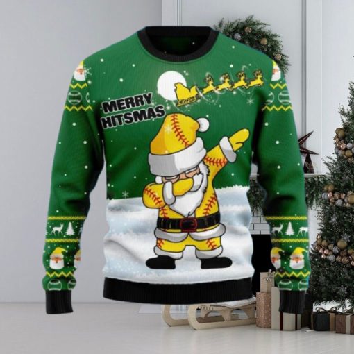 Merry Hitsmas Santa Ugly Christmas Sweater